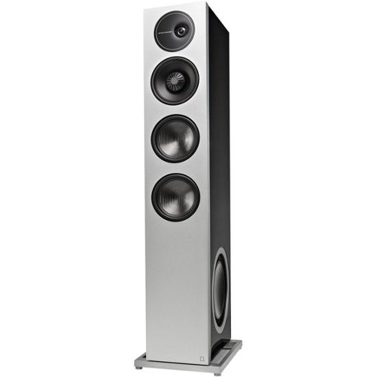 Definitive Technology - Demand D17 3-Way Tower Speaker (Right-Channel) - Single, Black, Dual 10” Passive Bass Radiators - Piano Black