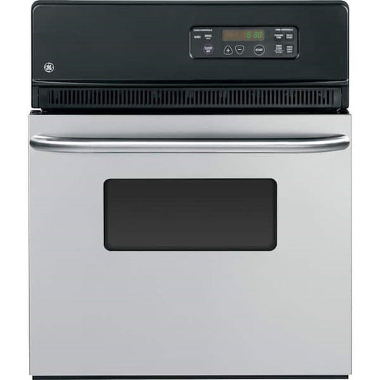 GE 24 in. Single Electric Wall Oven in Stainless Steel